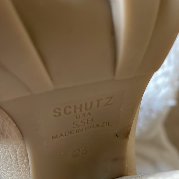 SCHUTZ Zhara winter white leather lace up boots - Picture 13 of 13